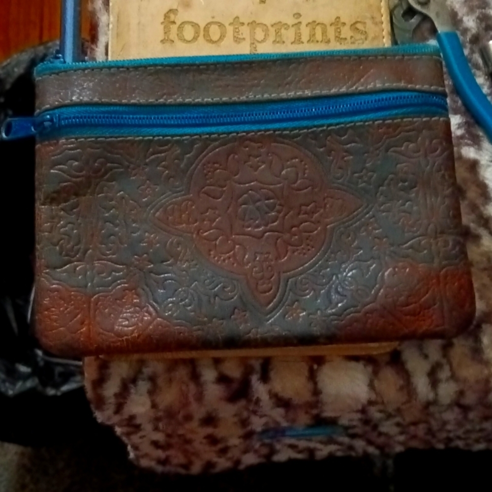 Leather coin purse